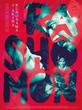 affiche du film Rashômon