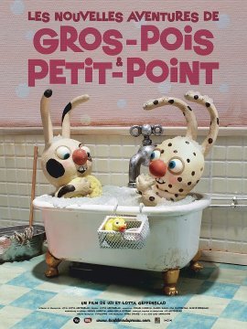 affiche du film Les nouvelles aventures de Gros-pois et Petit-point