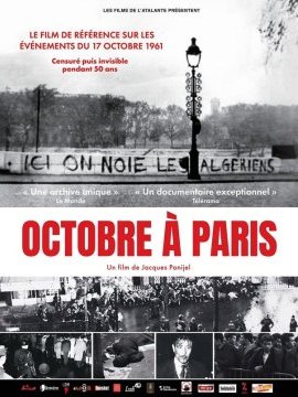 affiche du film Octobre à Paris