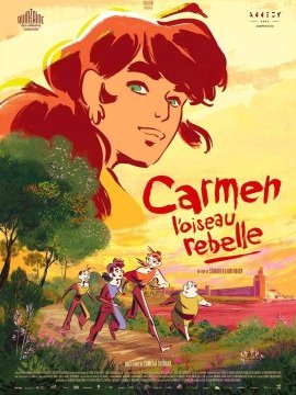 affiche du film Carmen, l'oiseau rebelle