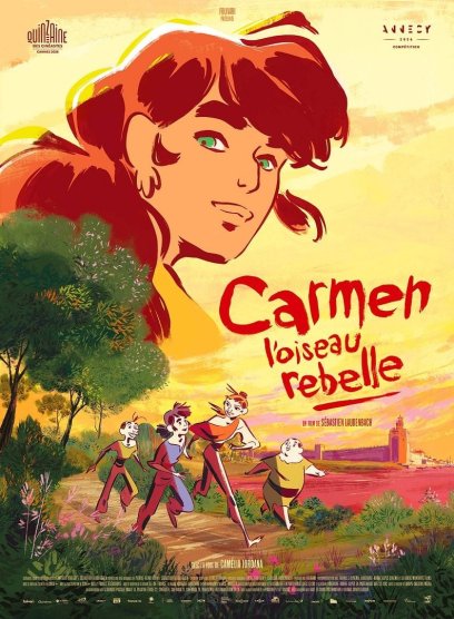 Affiche du film Carmen, l'oiseau rebelle