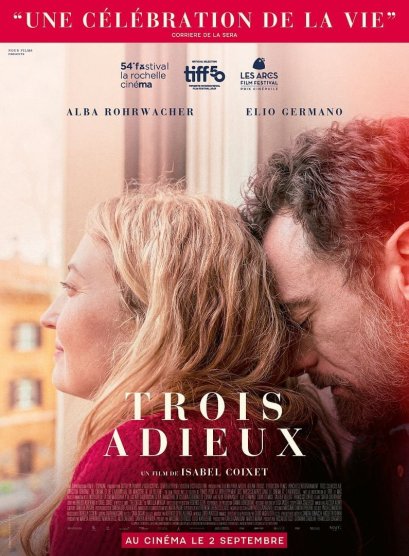 Affiche du film Trois adieux